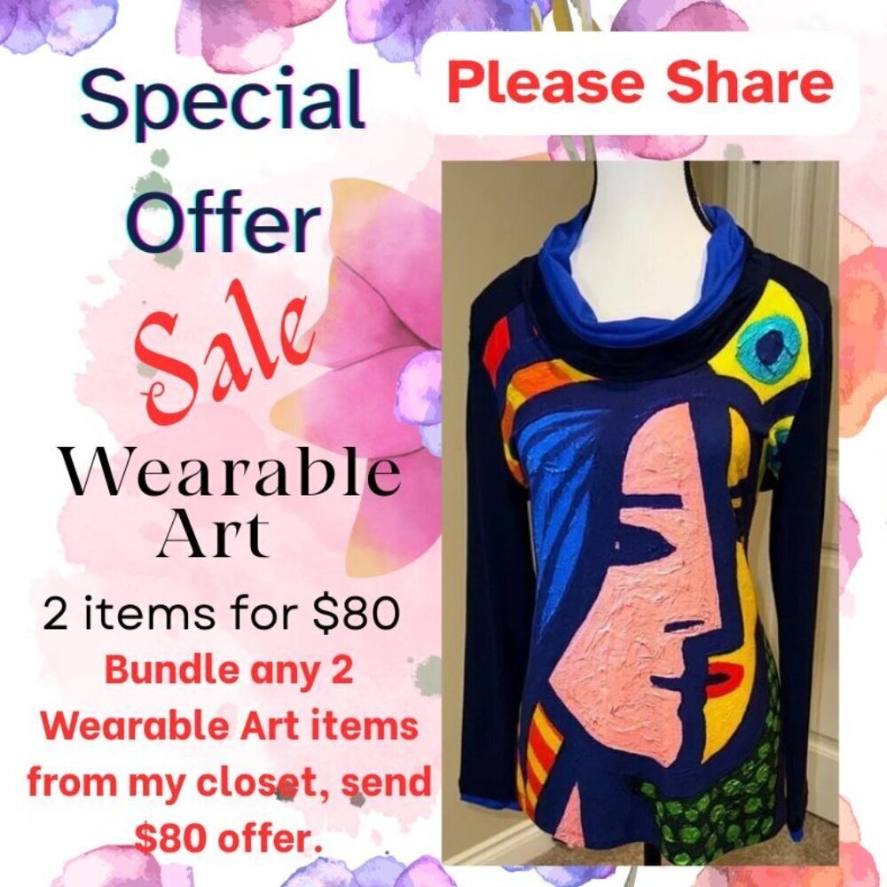 2/$80 Wearable Art Offer - Just Bundle & Offer!